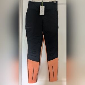 Craft NWT Size M Black and Orange Running Tights